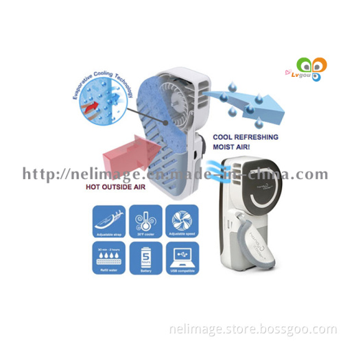 Portable Smile Mini USB Cosmetics Cooler Fan